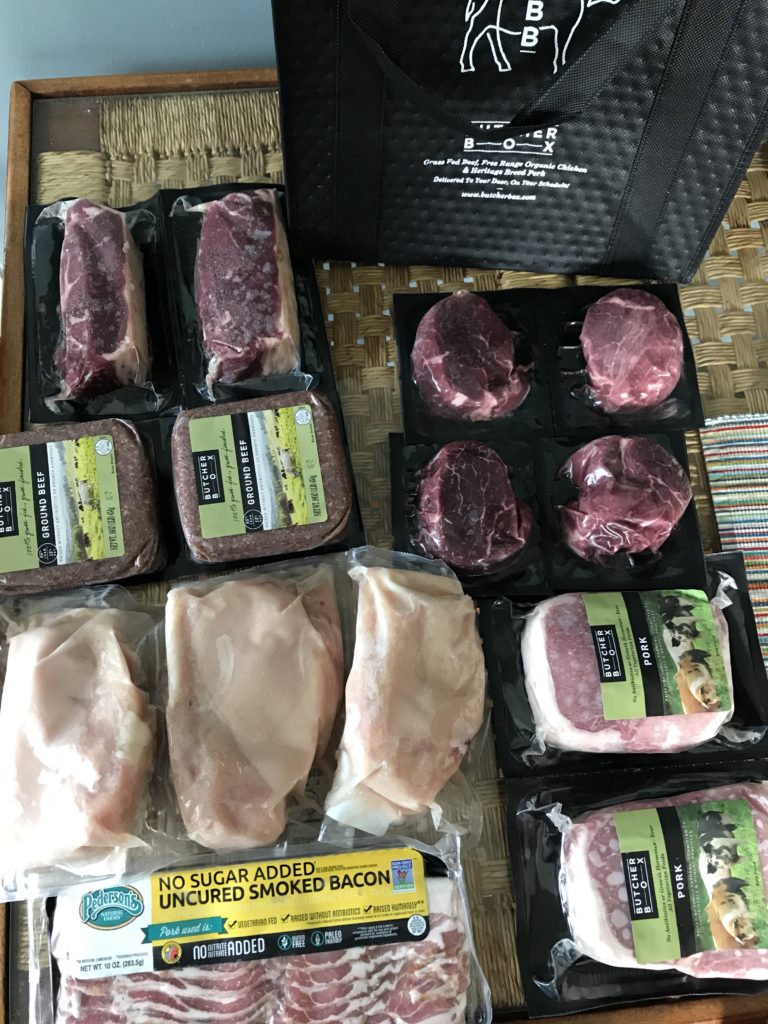 butcher box contents