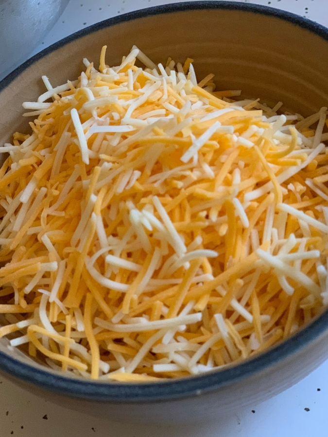Shredded Cheese for Quiche
