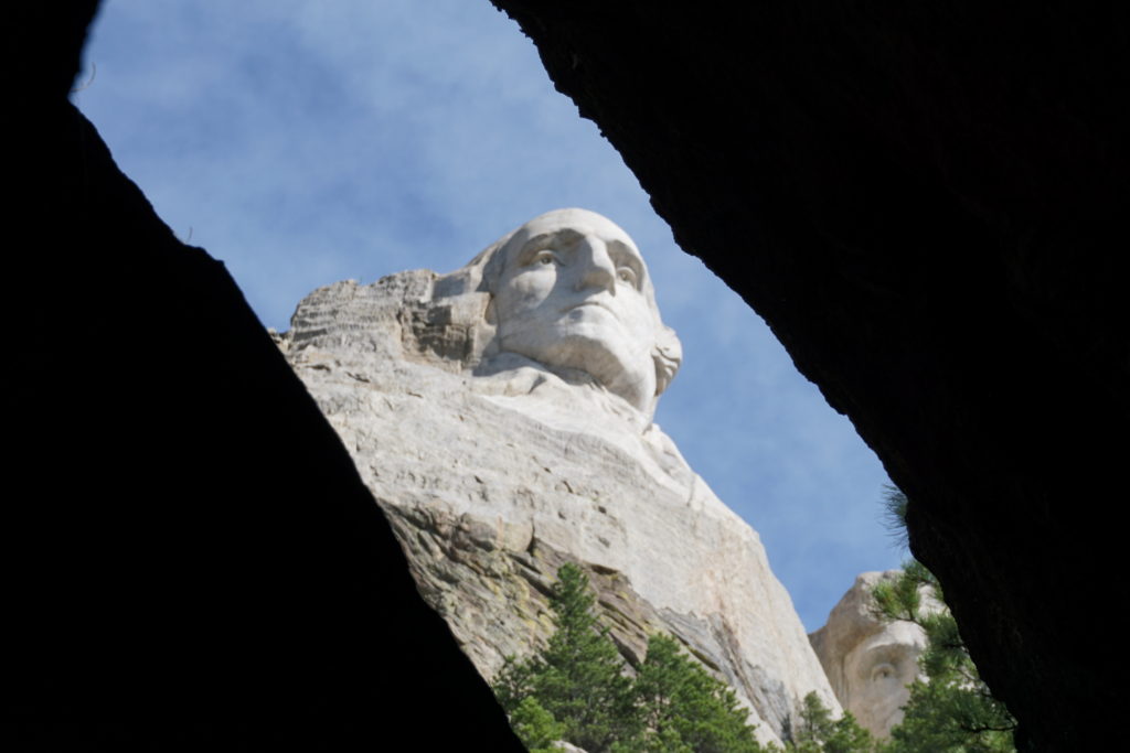 Washington at Mt. Rushmore