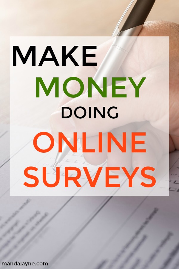 Make Money doing Online Surveys