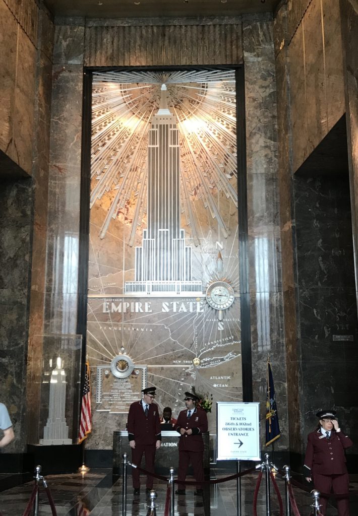 Inside of Empire State Building