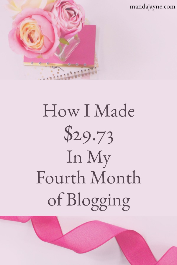 4th Month Income Report