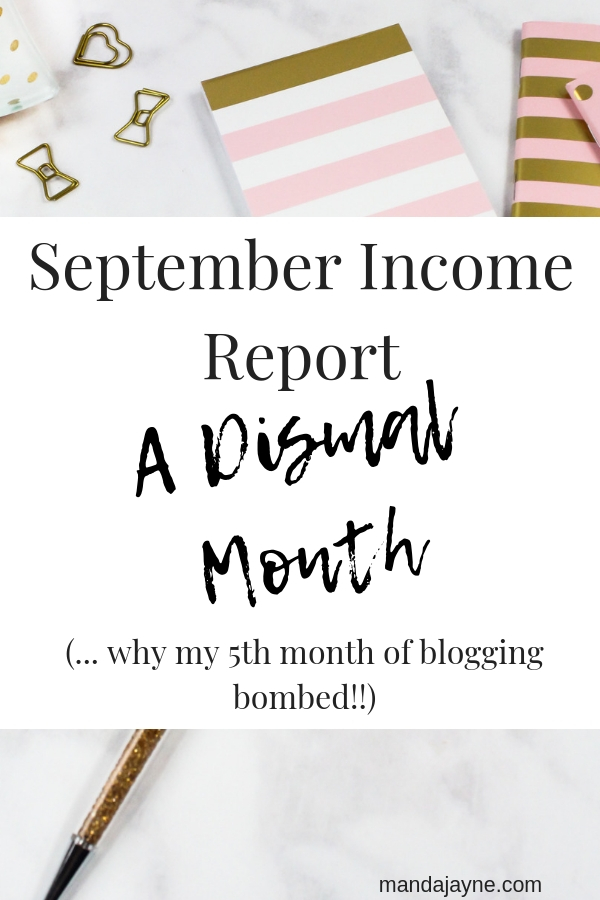 September Income Report
