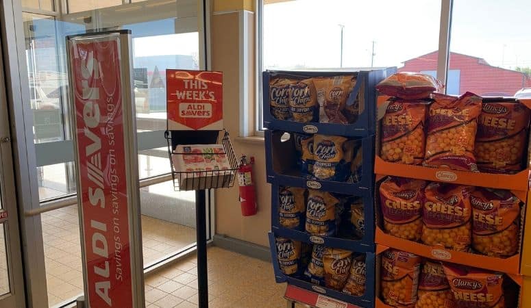 Aldi Savers corner