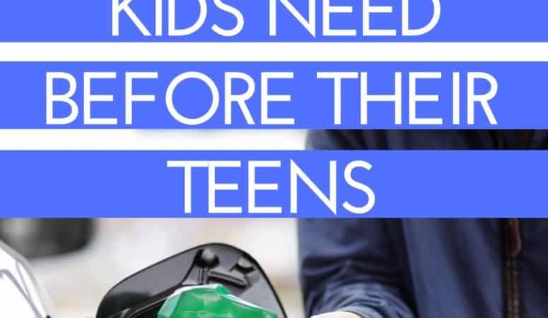 Life Skills Your Kids Need Before They are Teenagers